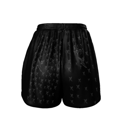 Death B4 Dishonor (Womens) Boyshorts "Judged By None Of None"