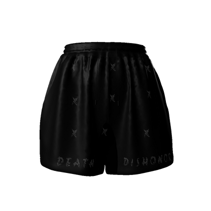 Death B4 Dishonor (Womens) Boyshorts "Judged By None Of None"